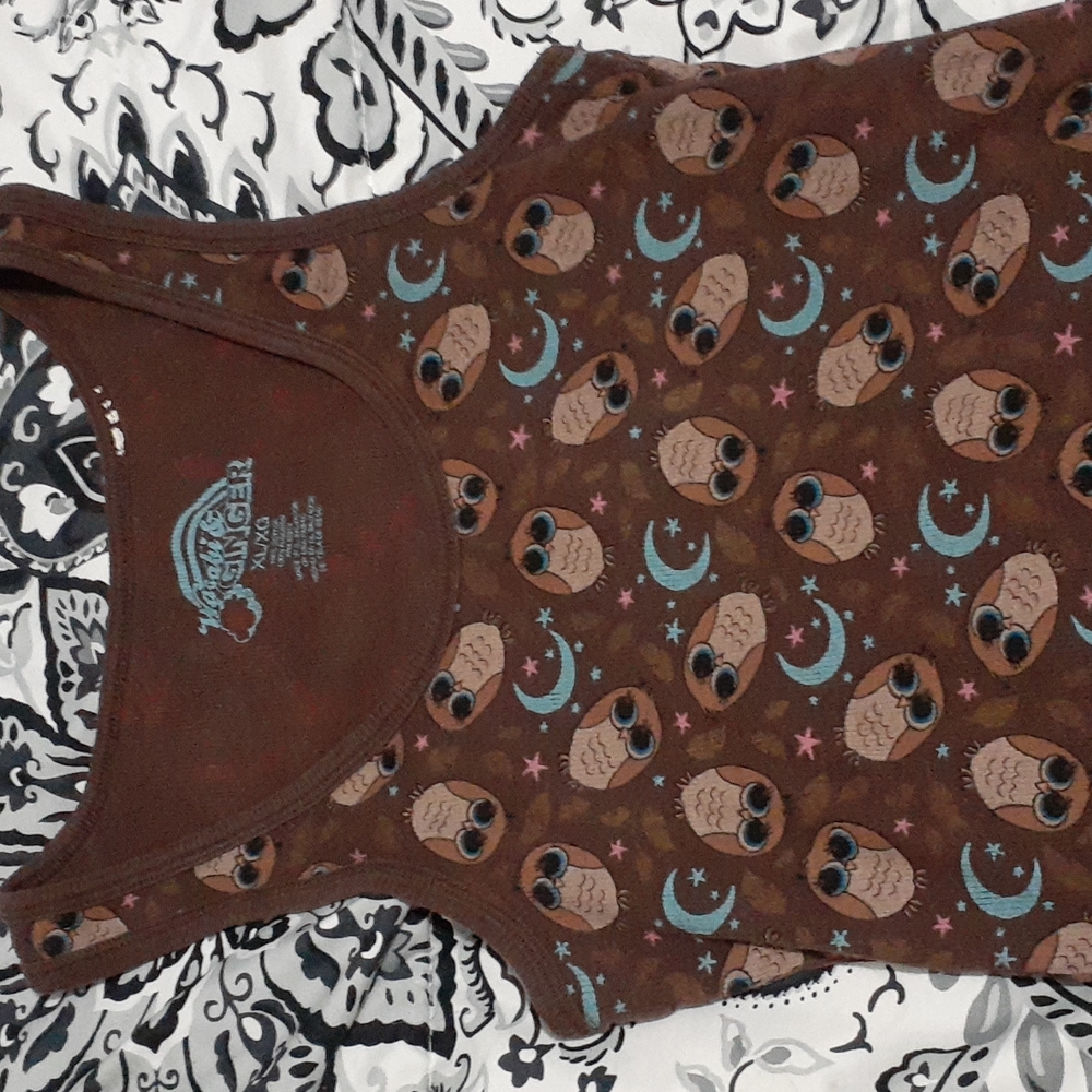Owl tank top